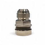 -10AN No Weld Turbo Drain Pan Fitting - Steel