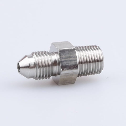 Shocker 1/8NPT to -3AN Straight Steel Adapter