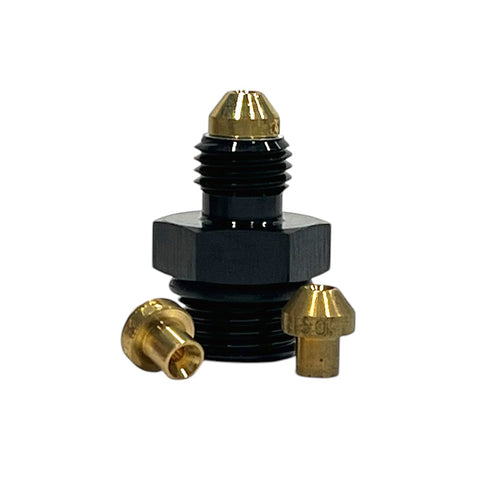 6ORB/4AN Turbocharger Oil Feed Restrictor Kit (9/16-18)