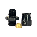 6AN Male to 3/8 Hardline Compression Adapter
