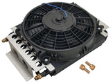 Derale 6AN 16 Pass Tube Type Fluid Cooler & Fan (16" x 12" x 5")