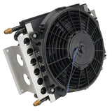 Derale 6AN 16 Pass Tube Type Fluid Cooler & Fan (16" x 12" x 5")