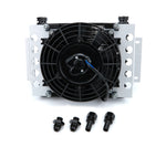 Derale 8AN Plate Type Fluid Cooler & Fan (13" x 10" x 5")