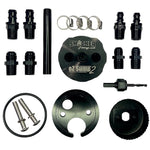 Compact 4" Dual Port Billet Diesel Fuel Sump w/ Built in Return
