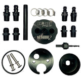 Compact 4" Dual Port Billet Diesel Fuel Sump w/ Built in Return