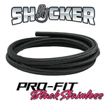 Shocker PRO-FIT Black Stainless -16AN Hose (1ft)