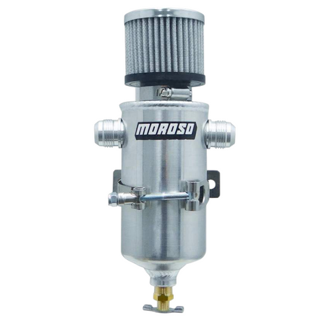 2 Port 12AN Aluminum Catch Can - 1 QT