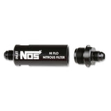 NOS High Flow 6AN Inline Nitrous Filter - 140 Micron