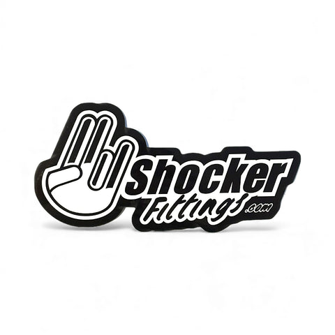 Shocker Blackout Sticker 6" x 3"