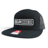 Shocker R168 7 Panel Flat Bill Trucker Hat - Select Color