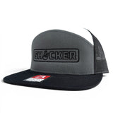 Shocker R168 7 Panel Flat Bill Trucker Hat - Select Color