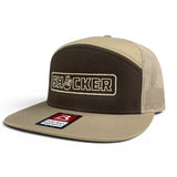 Shocker R168 7 Panel Flat Bill Trucker Hat - Select Color