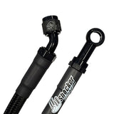 Duramax VGT Turbo -6AN Black Remote Oil Feed Line Kit LB7 LLY LBZ LMM LML