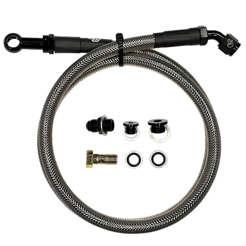 Duramax VGT Turbo -6AN Stainless Remote Oil Feed Line Kit LB7 LLY LBZ LMM LML