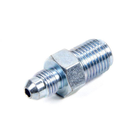 Shocker 1/2-20 Inverted Flare to -3AN Steel Straight Adapter