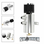 Shocker 10AN Billet Aluminum 2 Port Catch Can w/Breather