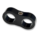-10AN Black Billet Line Clamp