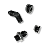 Duramax S300 S400 Turbo -6AN Stainless Remote Oil Feed Line Kit LB7 LLY LBZ LMM LML